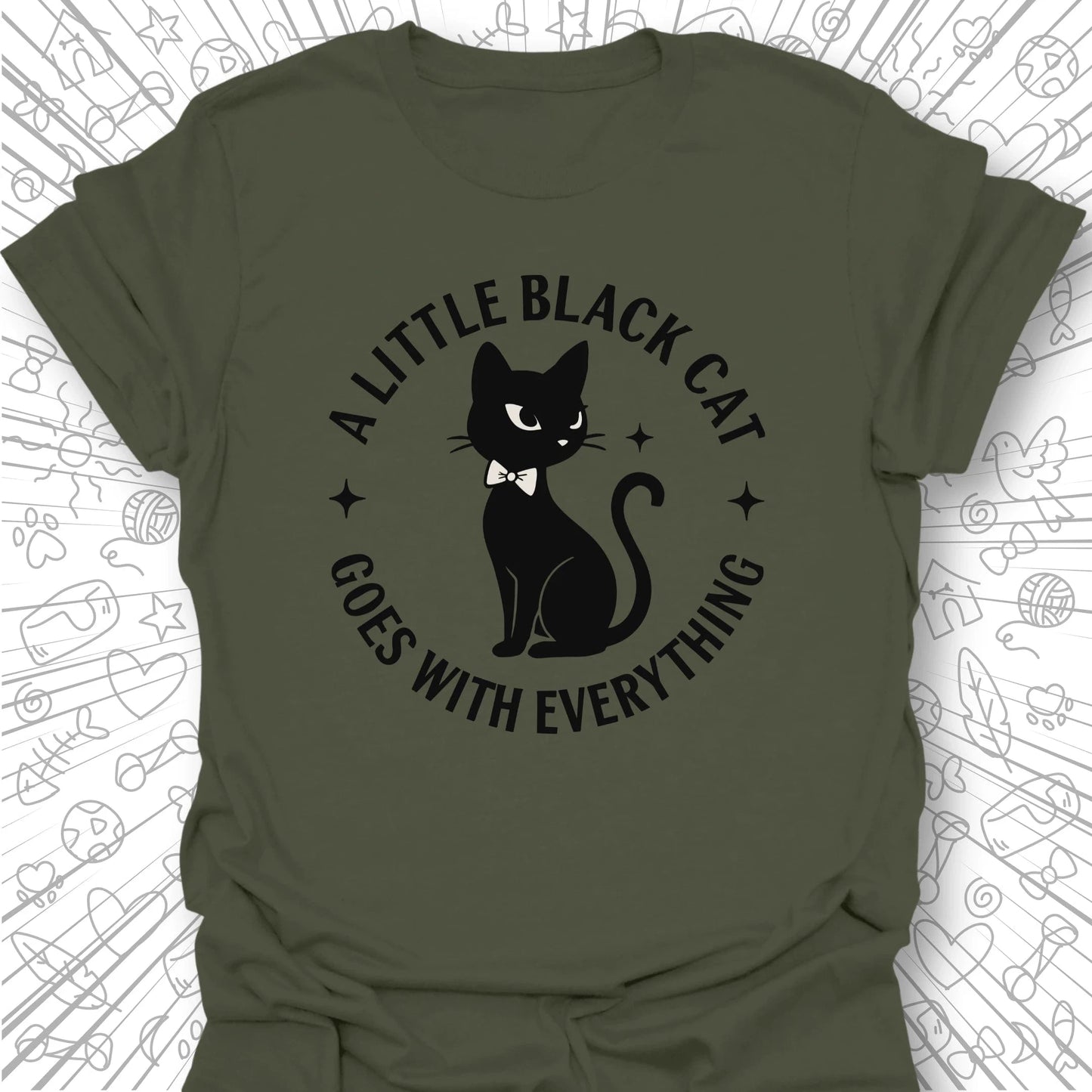 A Little Black Cat T-Shirt