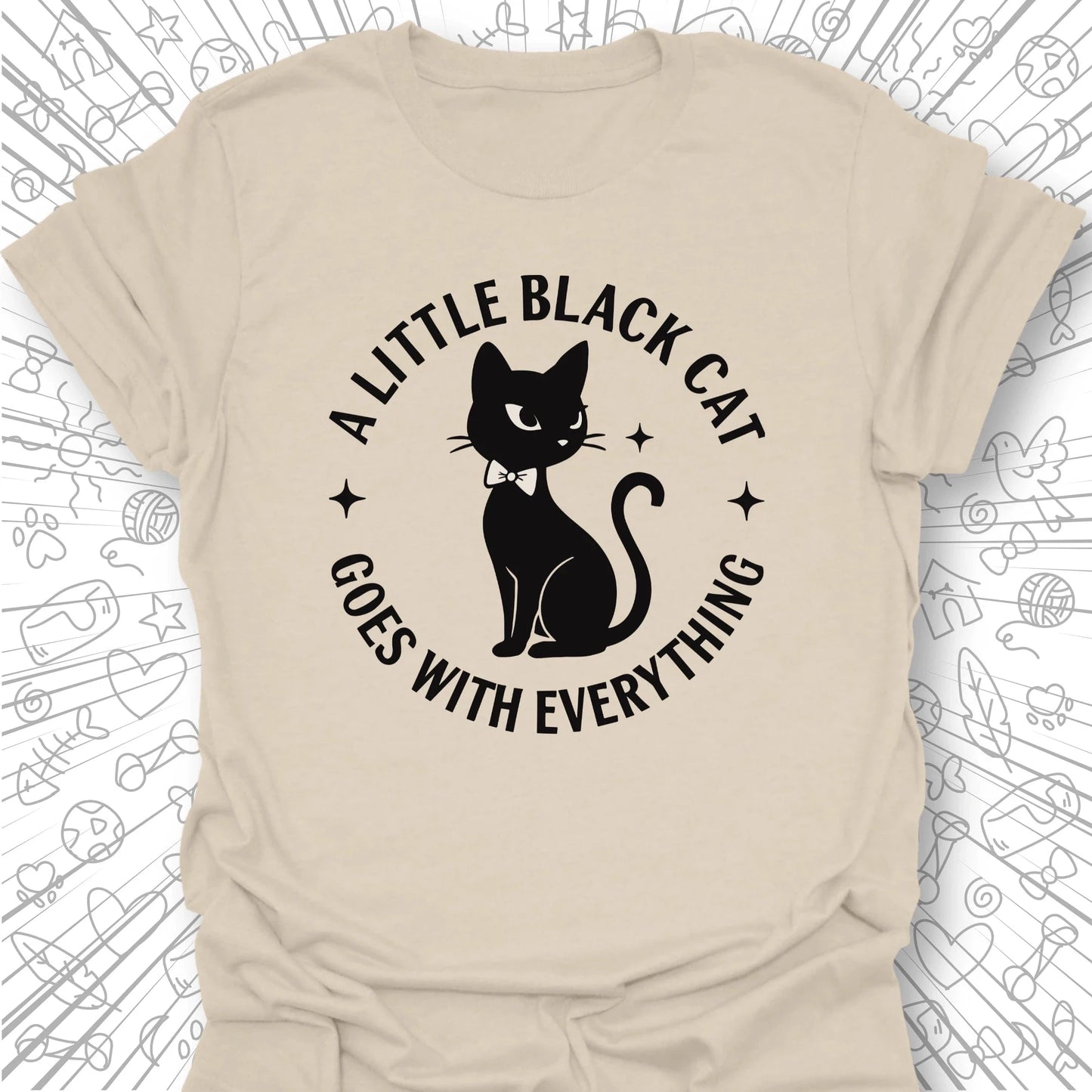 A Little Black Cat T-Shirt