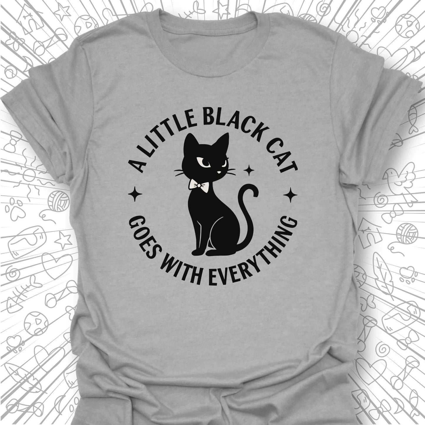 A Little Black Cat T-Shirt