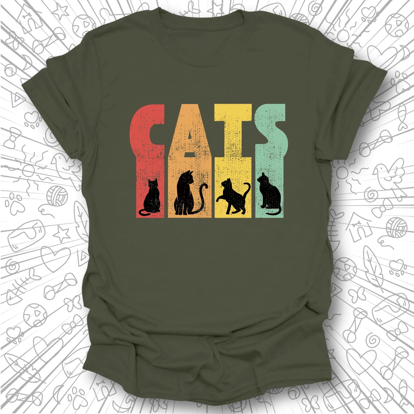 All The Cats T-Shirt