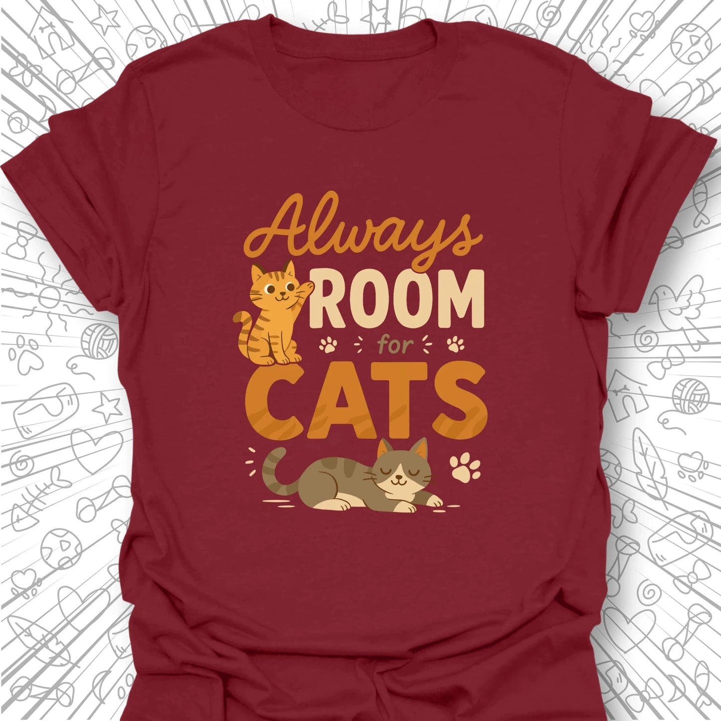 Always Room For Cats T-Shirt
