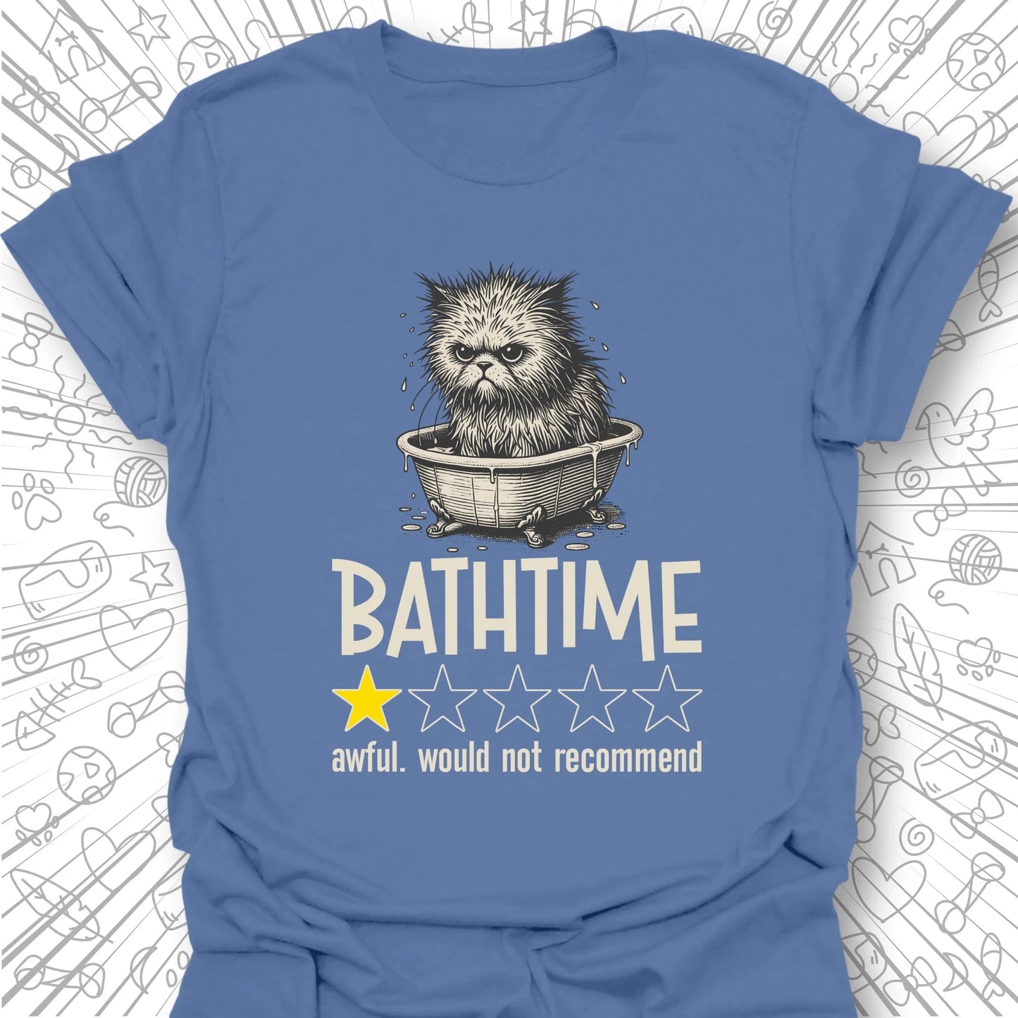 Bathtime One Star Review T-Shirt