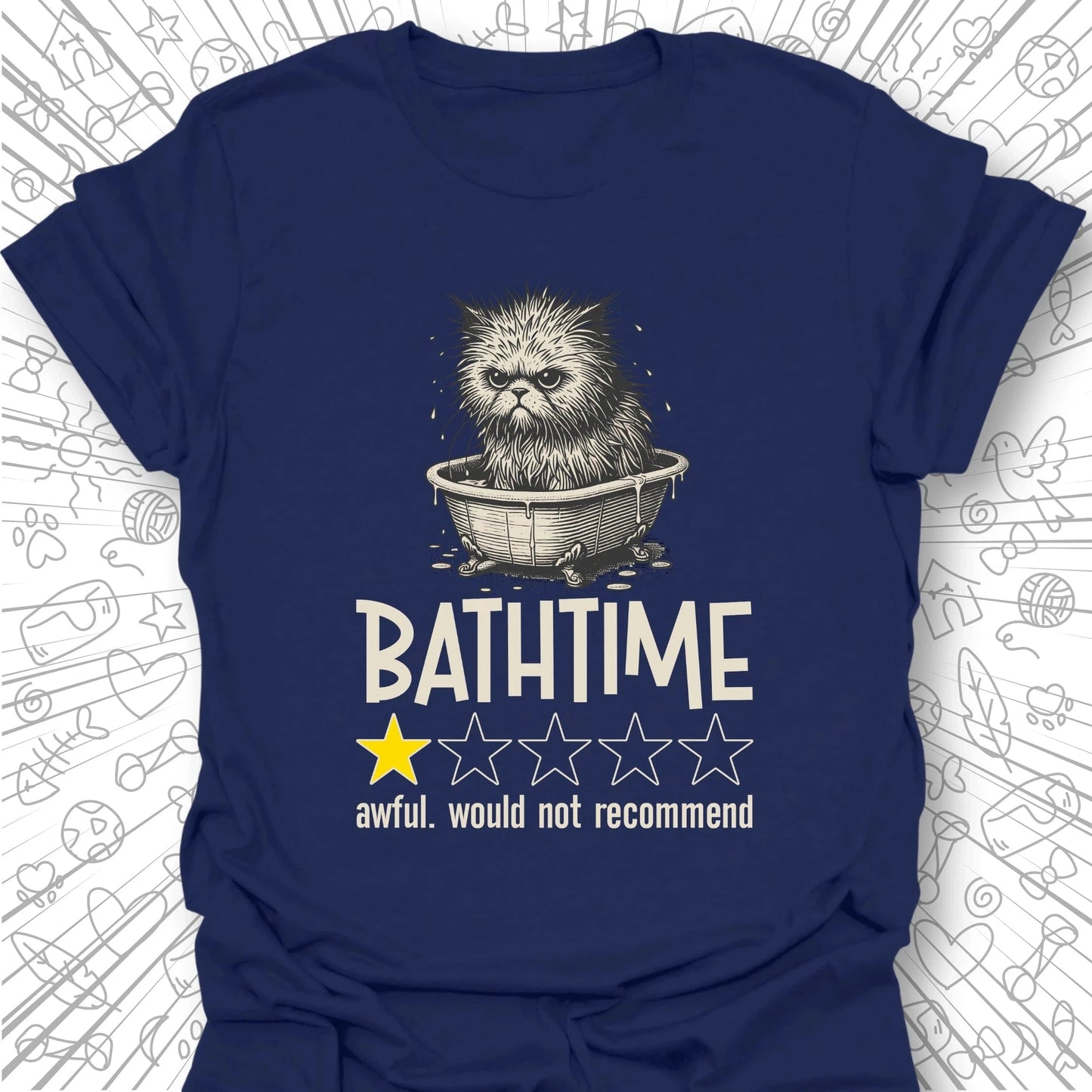 Bathtime One Star Review T-Shirt