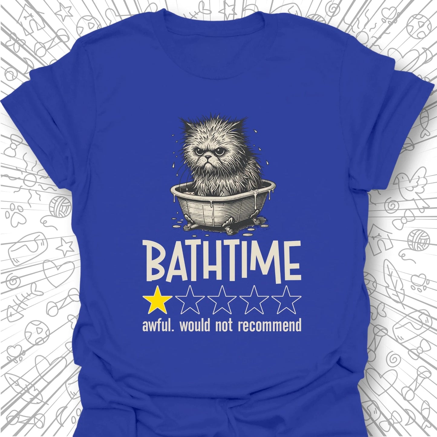 Bathtime One Star Review T-Shirt