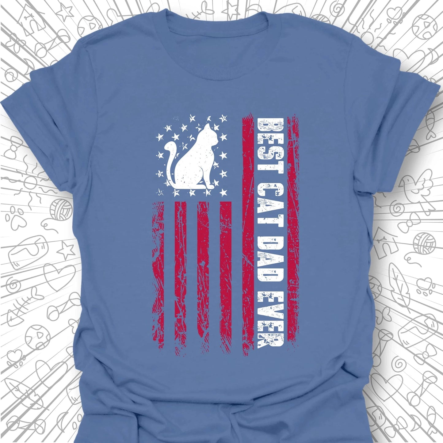Best Cat Dad Ever T-Shirt