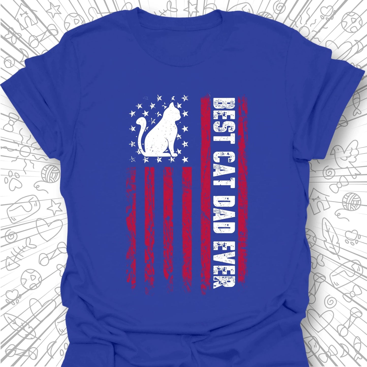 Best Cat Dad Ever T-Shirt