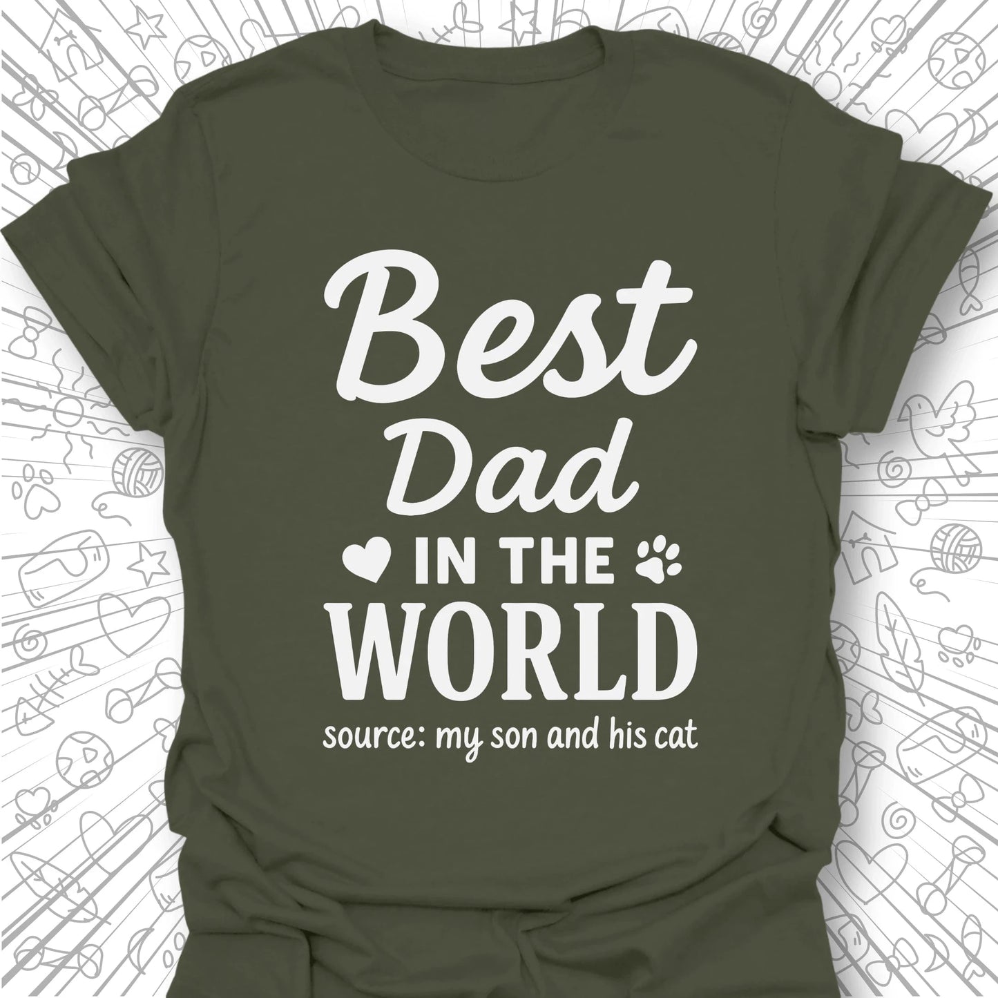 Best Dad In The World T-Shirt