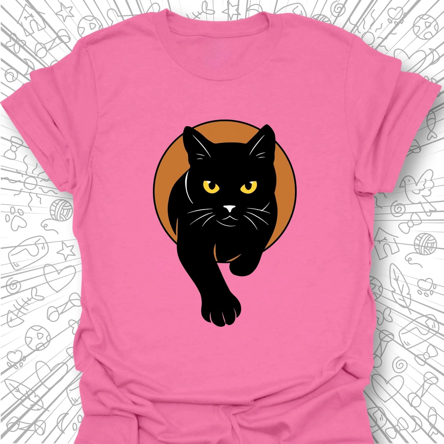 Black Cat T-Shirt