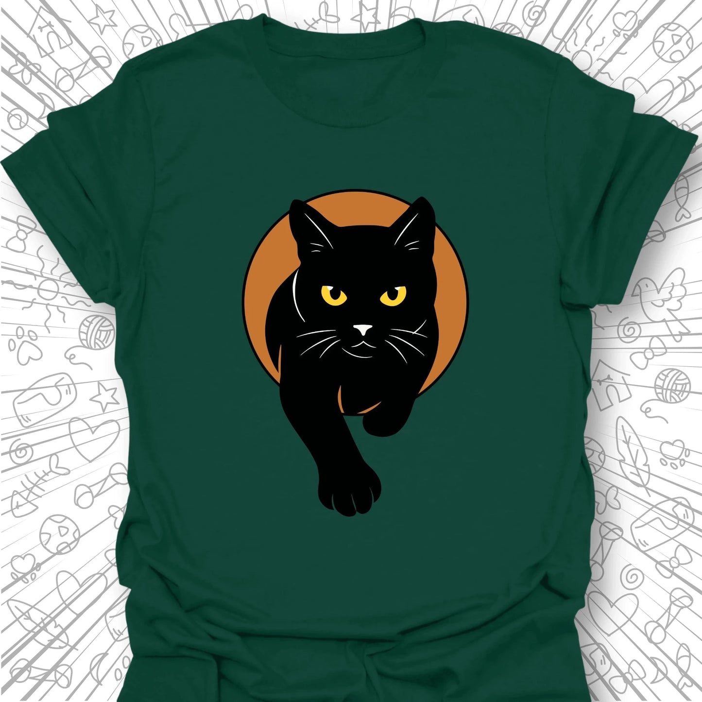 Black Cat T-Shirt