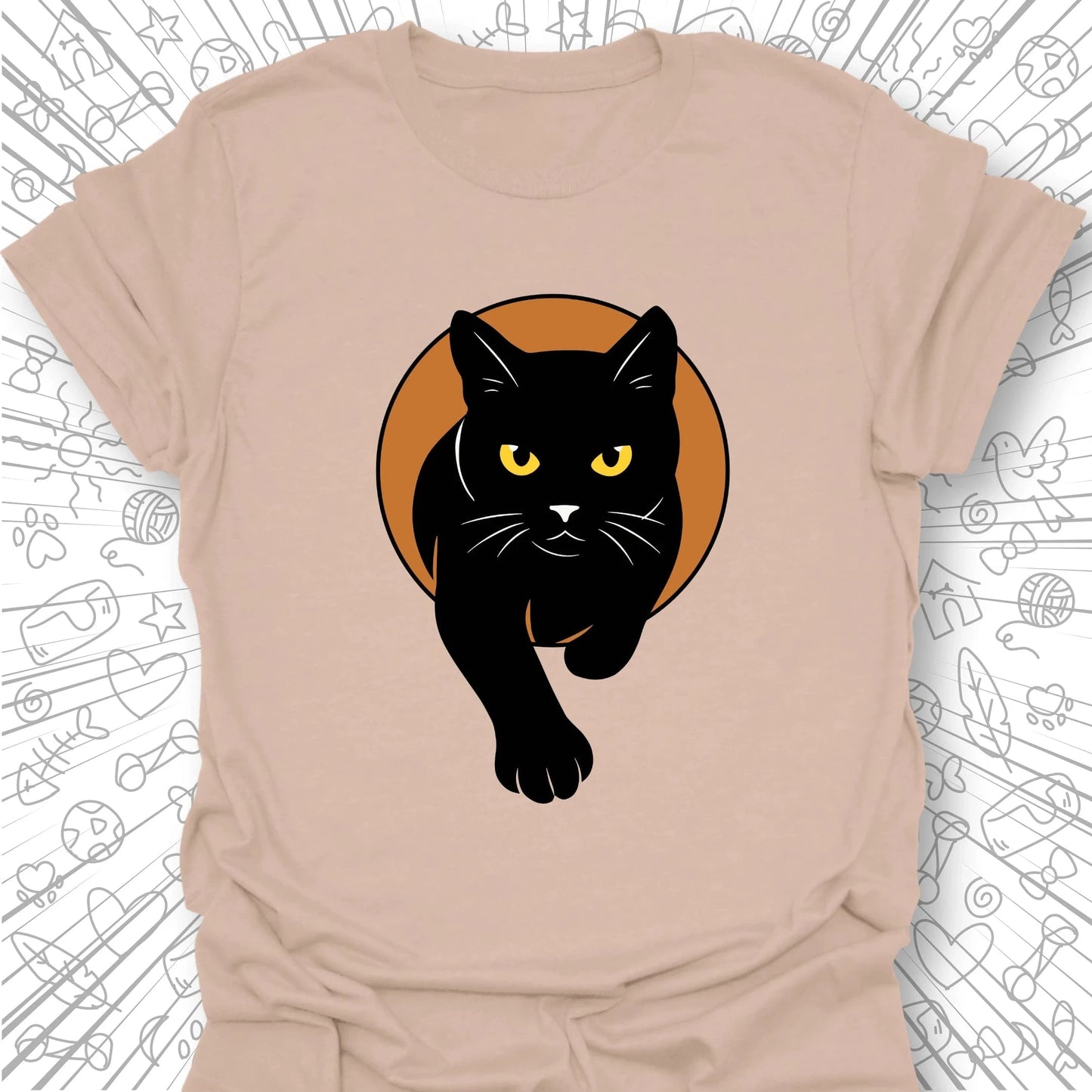 Black Cat T-Shirt