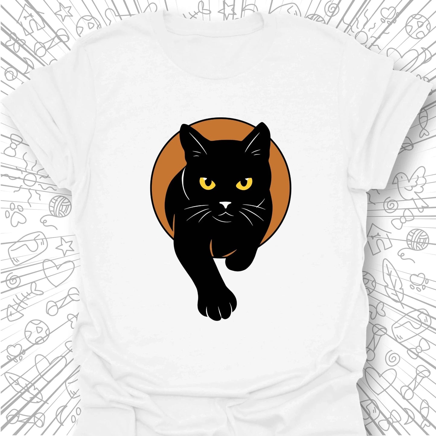 Black Cat T-Shirt