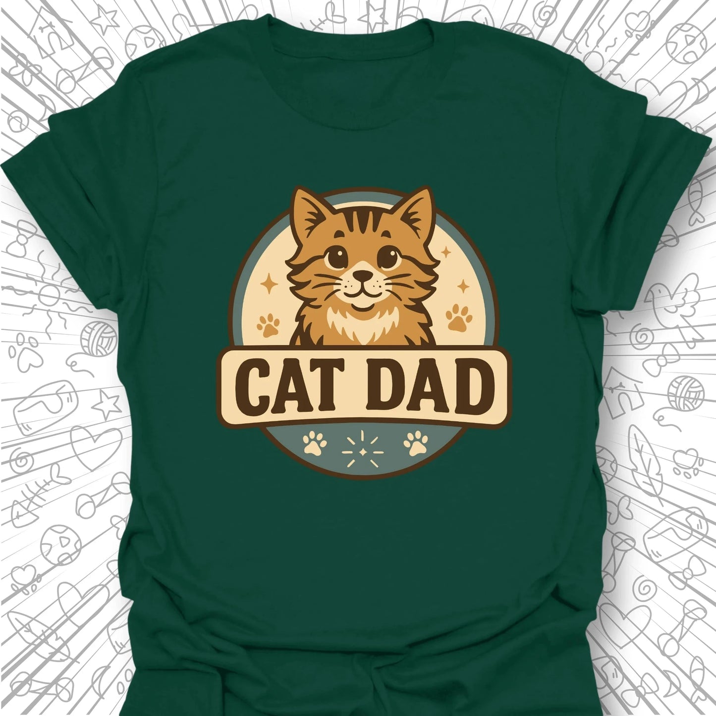 Cat Dad T-Shirt