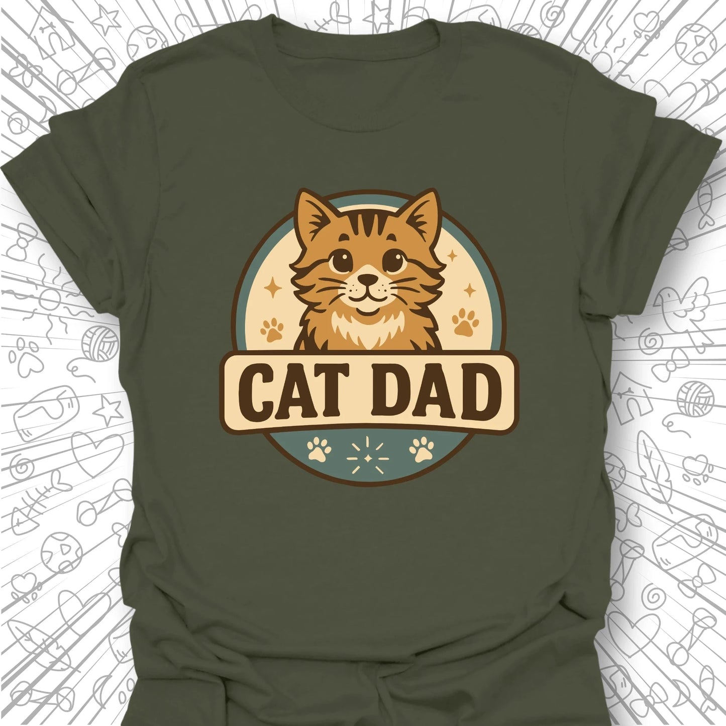 Cat Dad T-Shirt