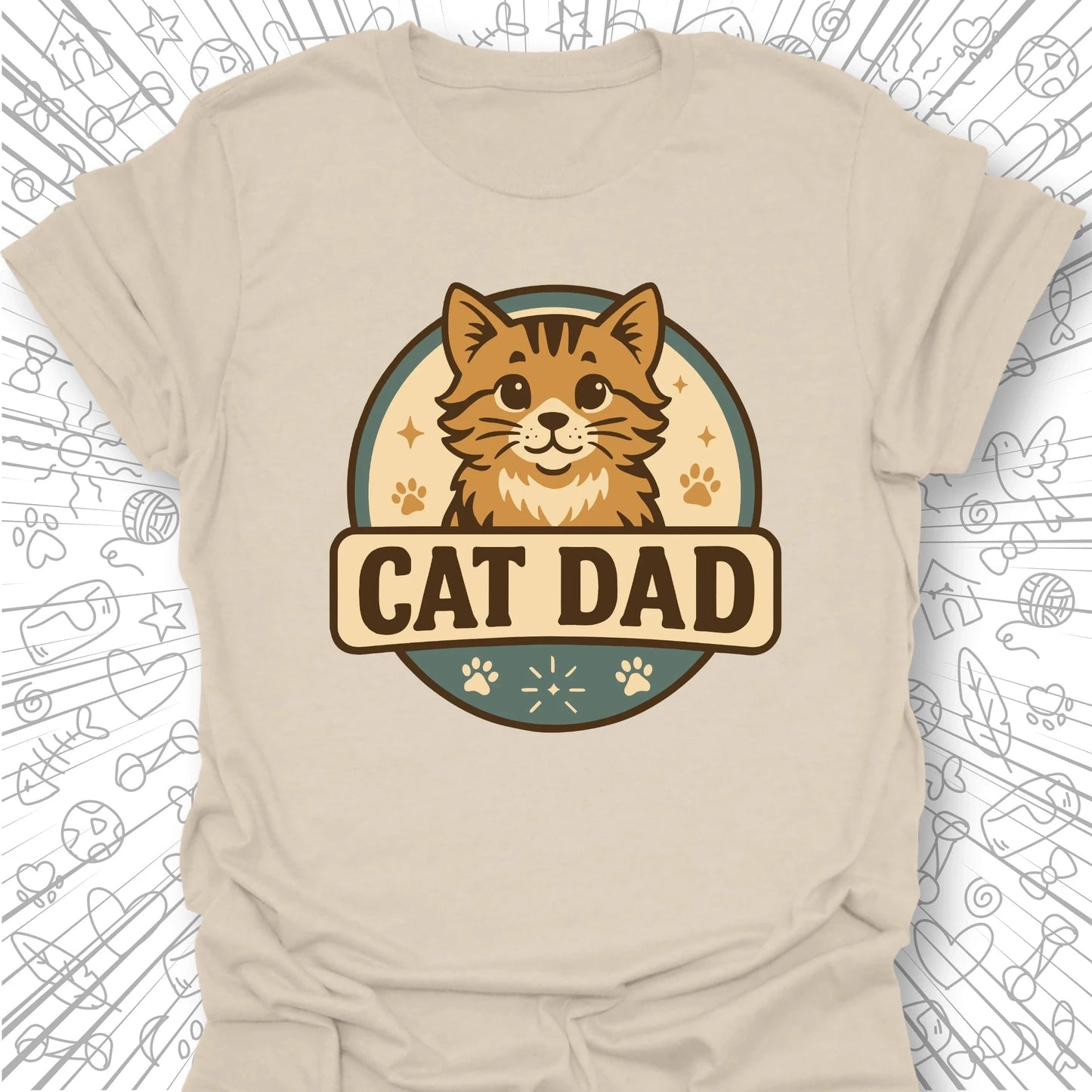Cat Dad T-Shirt