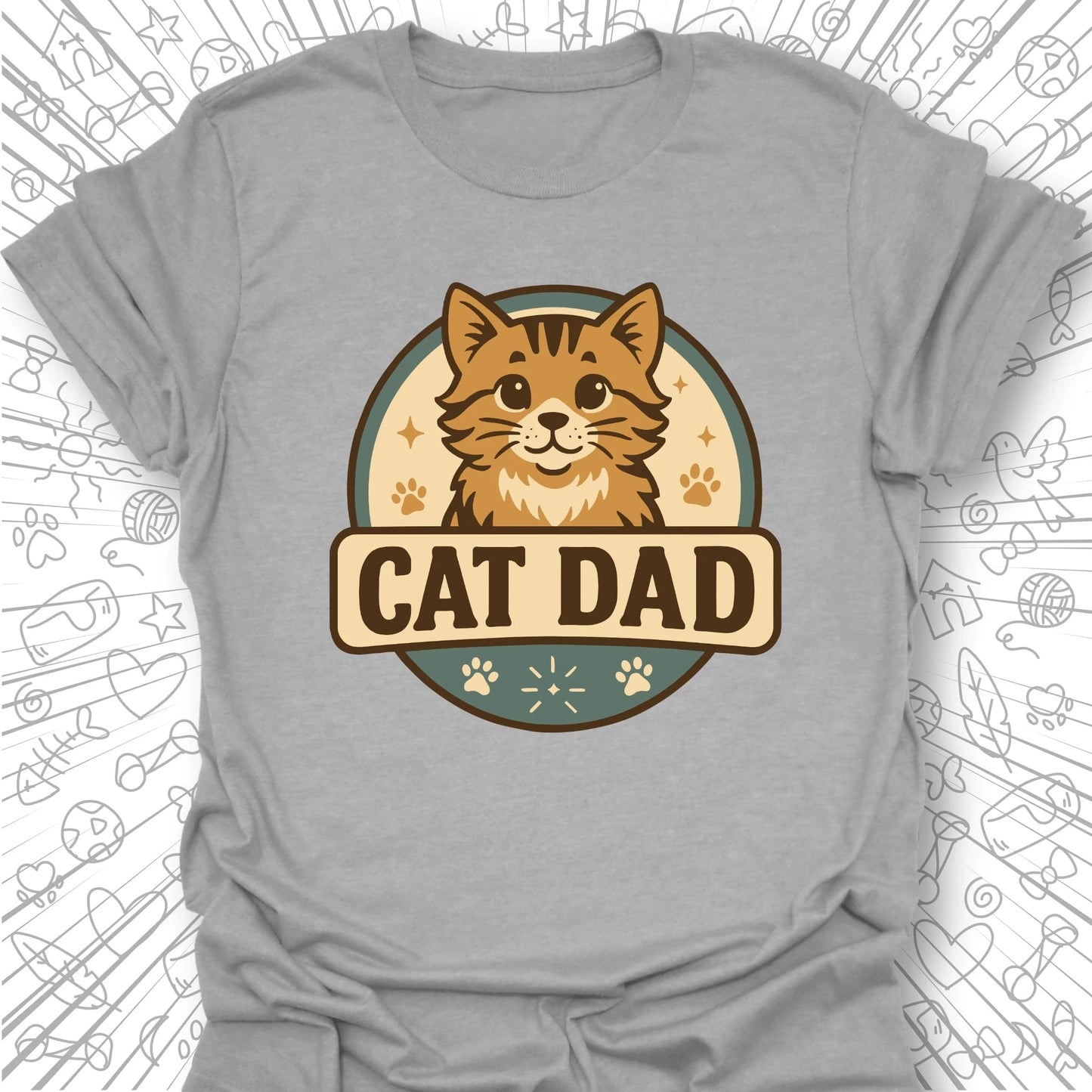 Cat Dad T-Shirt