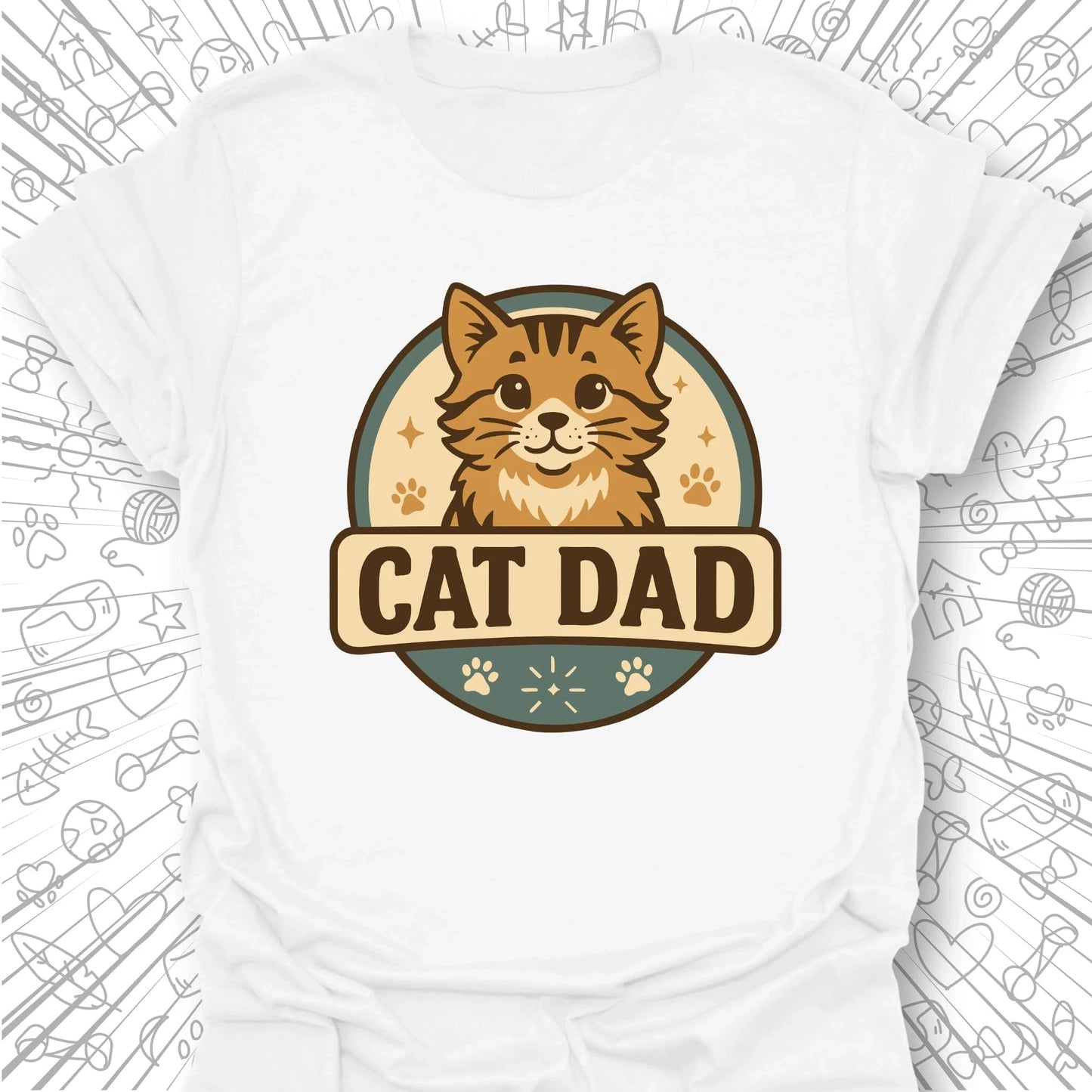 Cat Dad T-Shirt