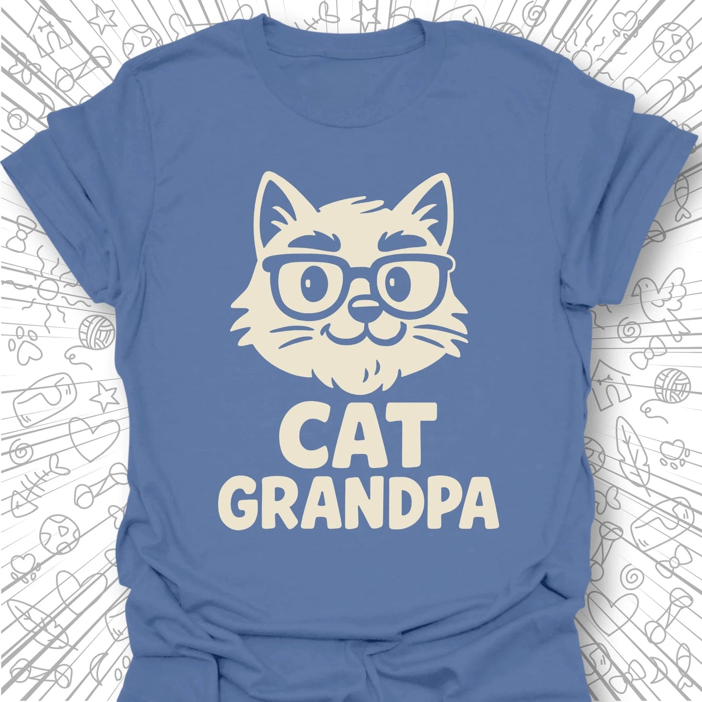 Cat Grandpa T-Shirt