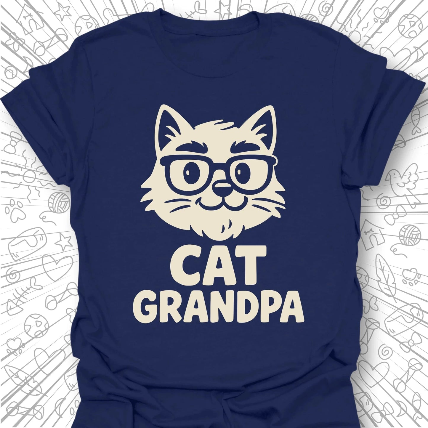 Cat Grandpa T-Shirt