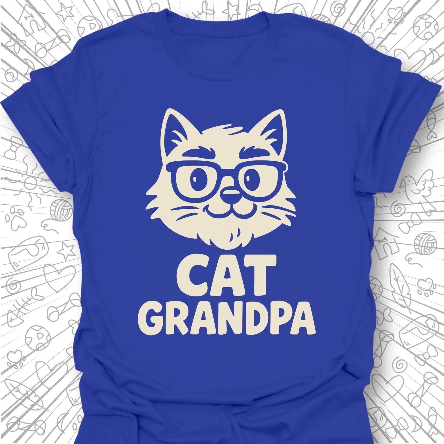 Cat Grandpa T-Shirt