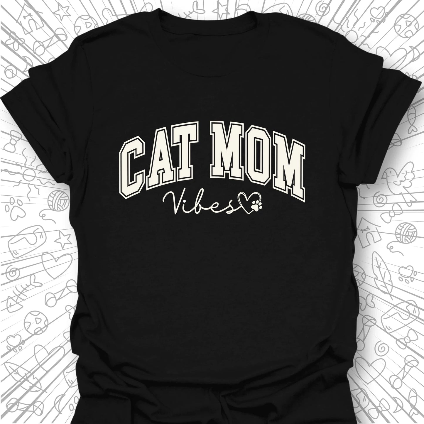 Cat Mom Vibes T-Shirt