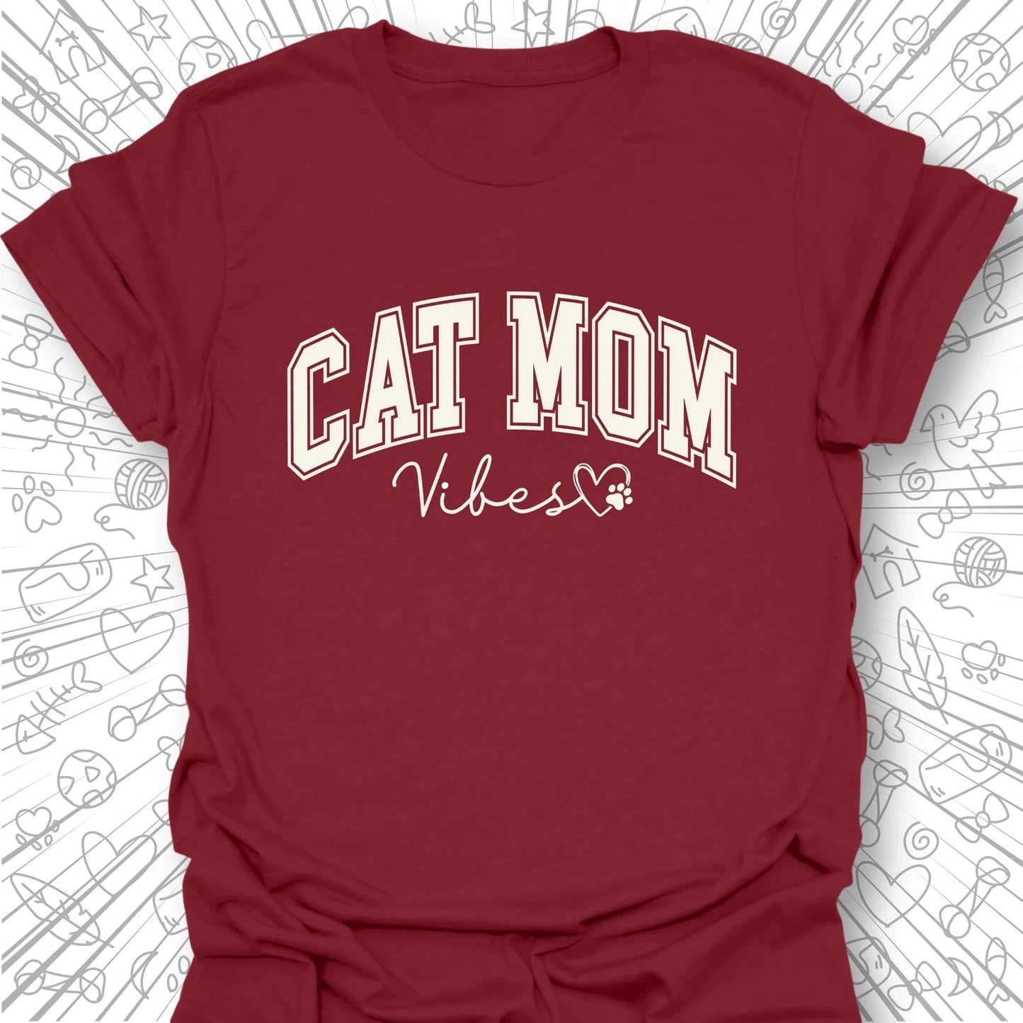 Cat Mom Vibes T-Shirt