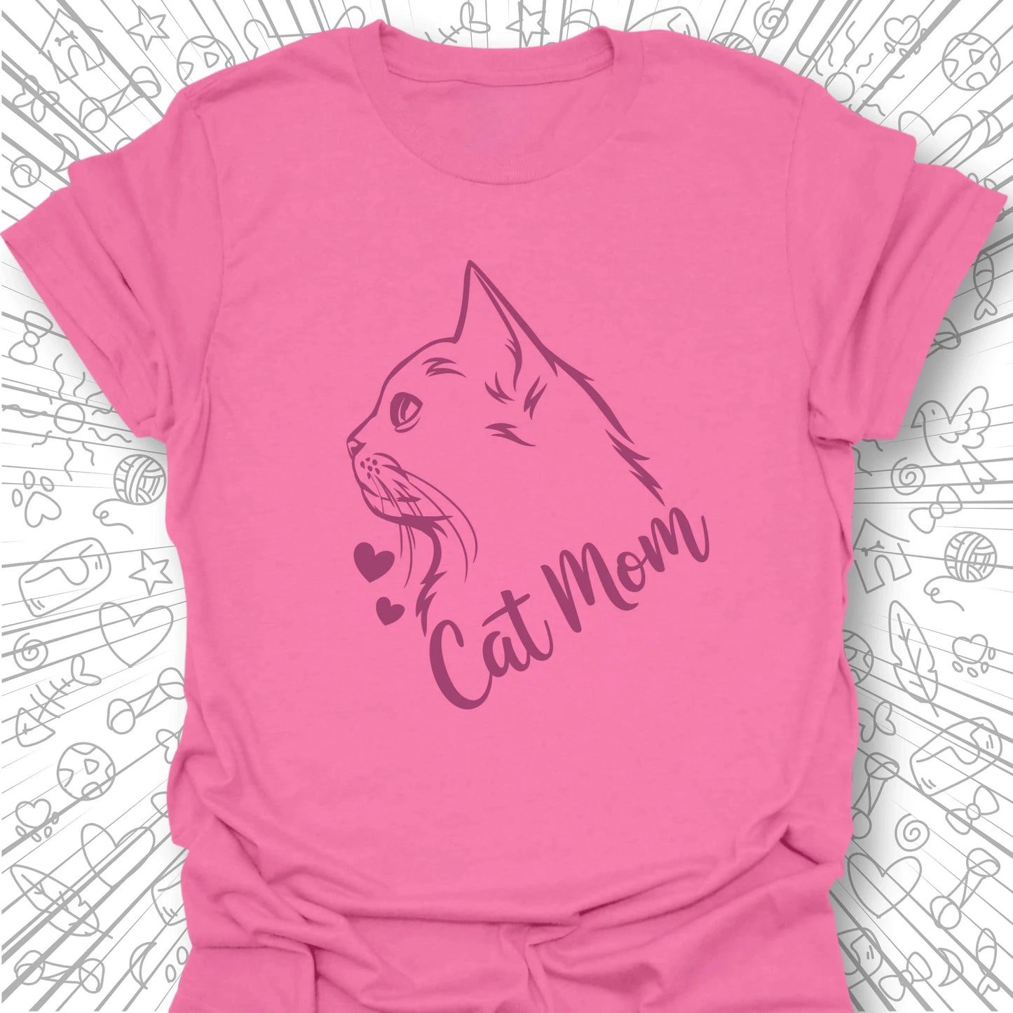 Cat Mom T-Shirt