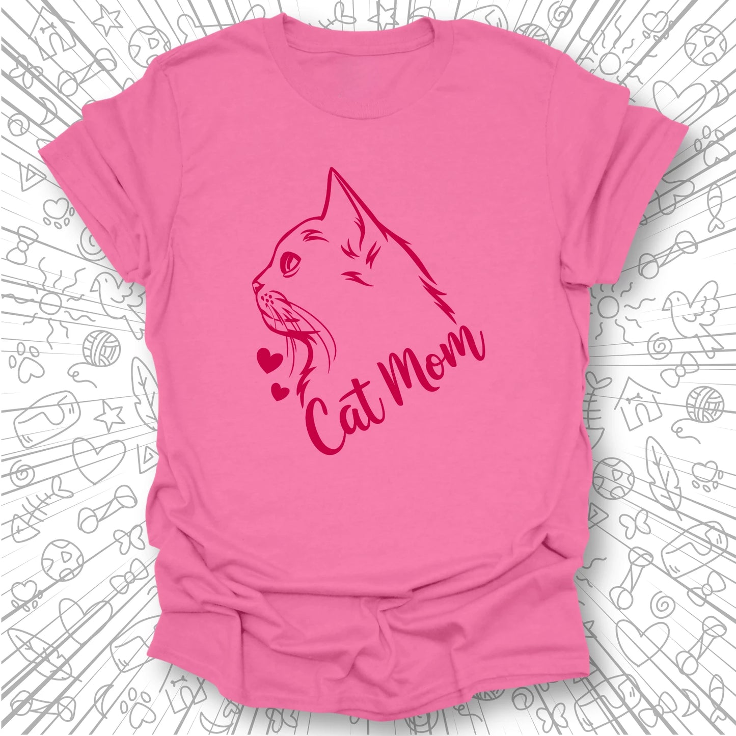 Cat Mom T-Shirt