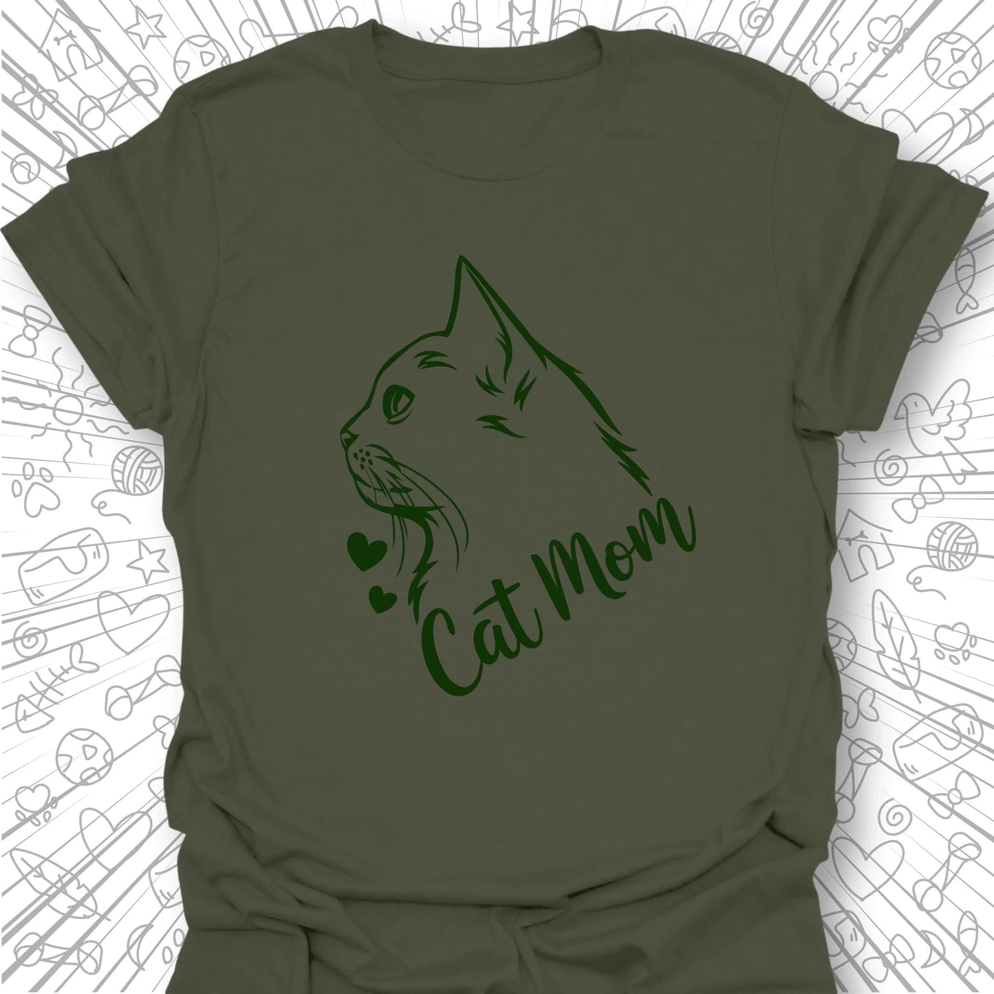 Cat Mom T-Shirt