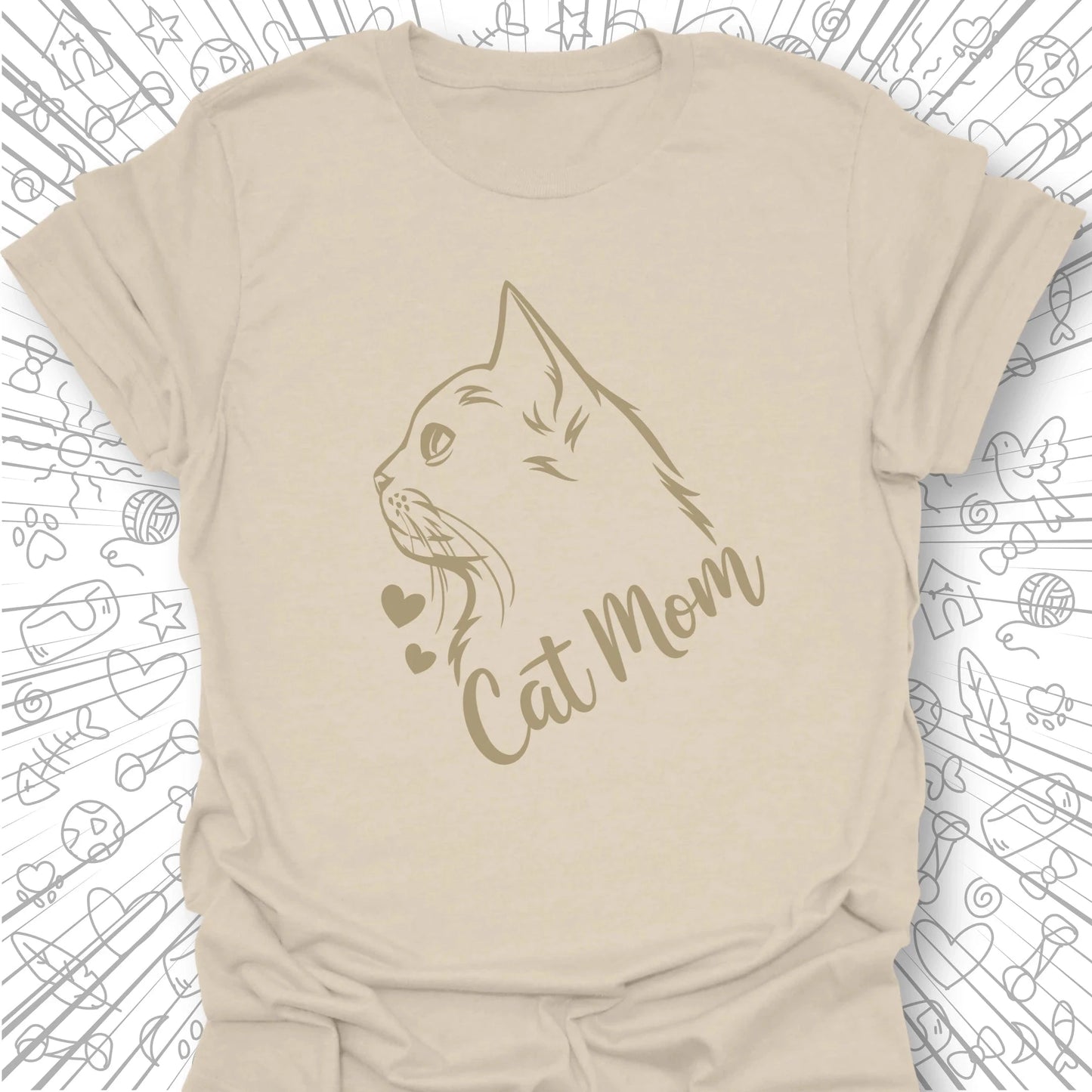 Cat Mom T-Shirt