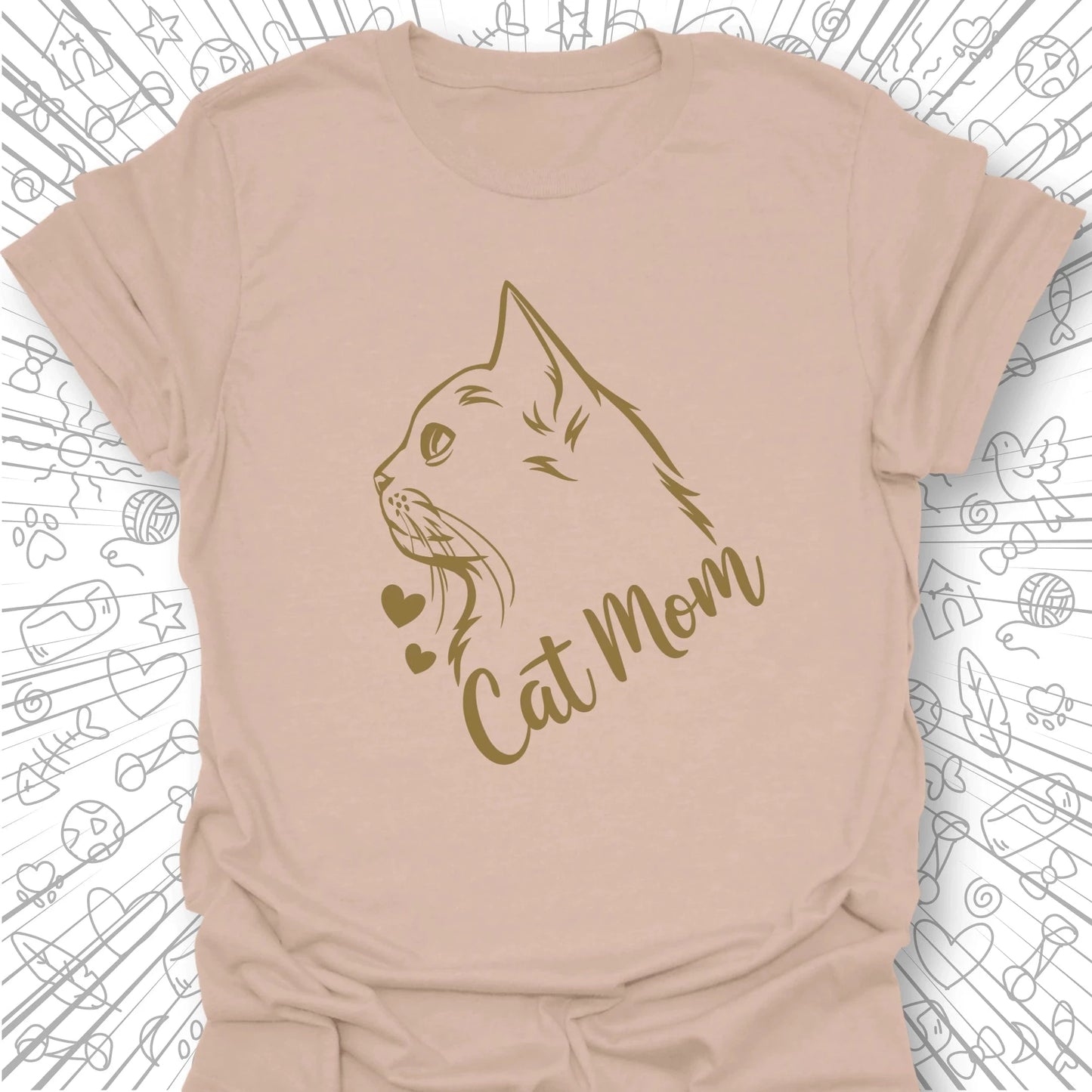 Cat Mom T-Shirt