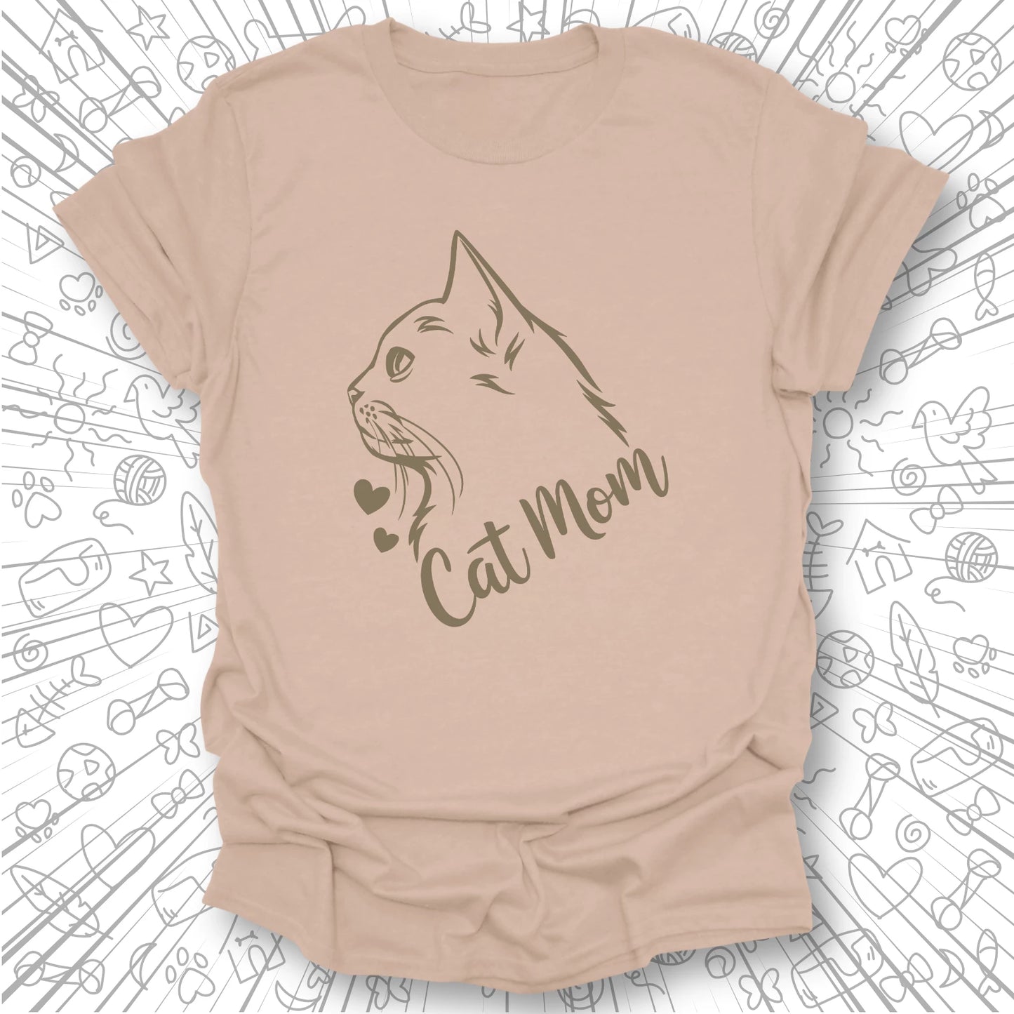 Cat Mom T-Shirt