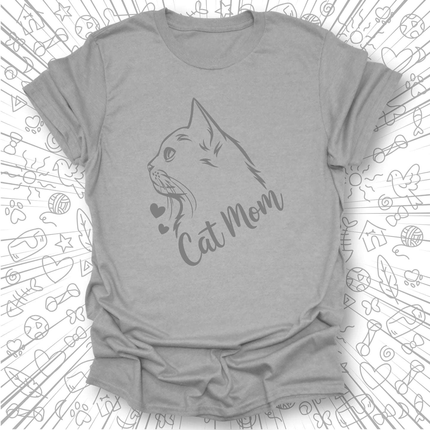 Cat Mom T-Shirt