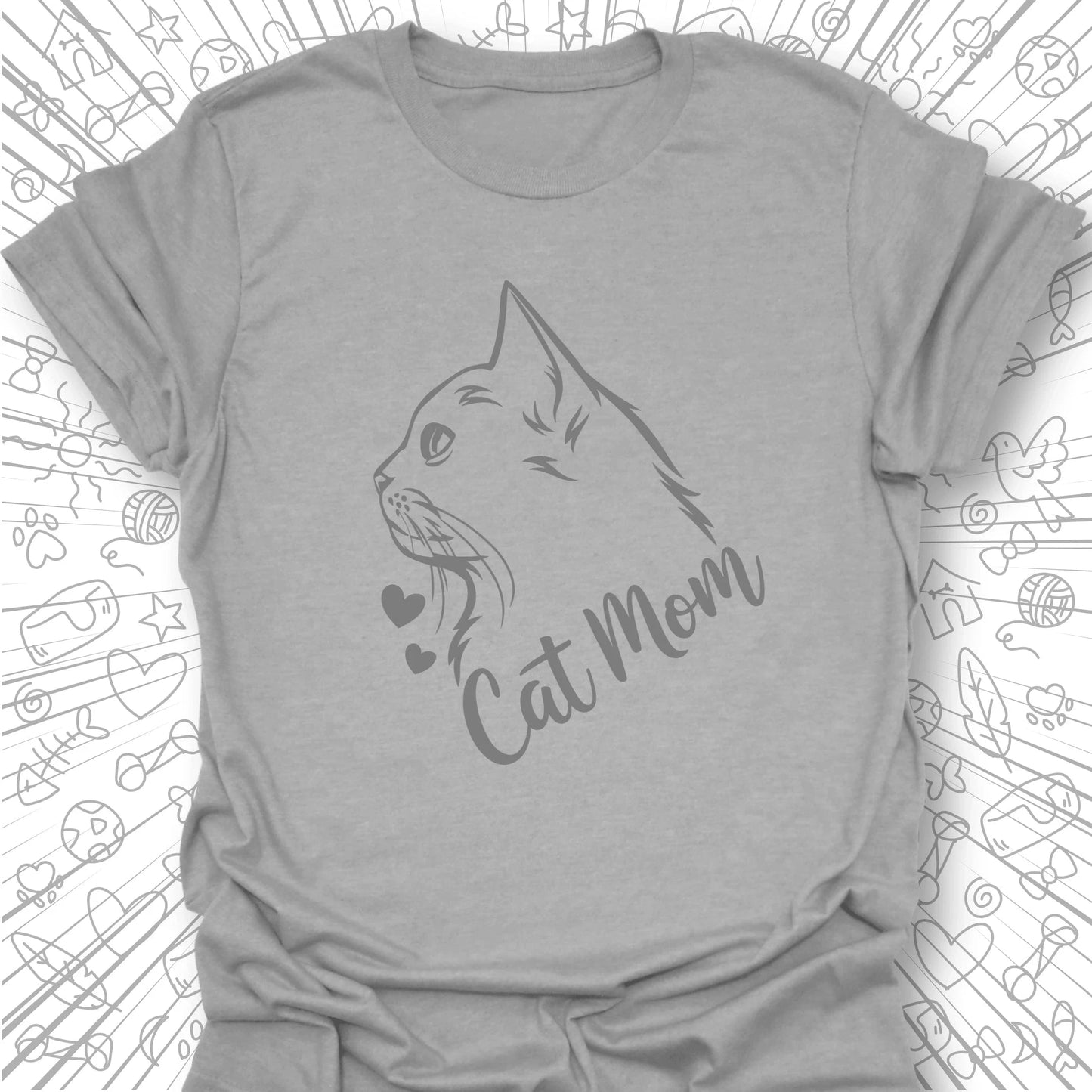 Cat Mom T-Shirt