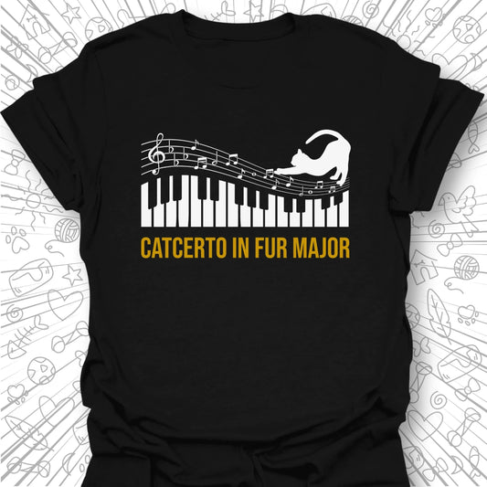 Catcerto in Fur Major T-Shirt