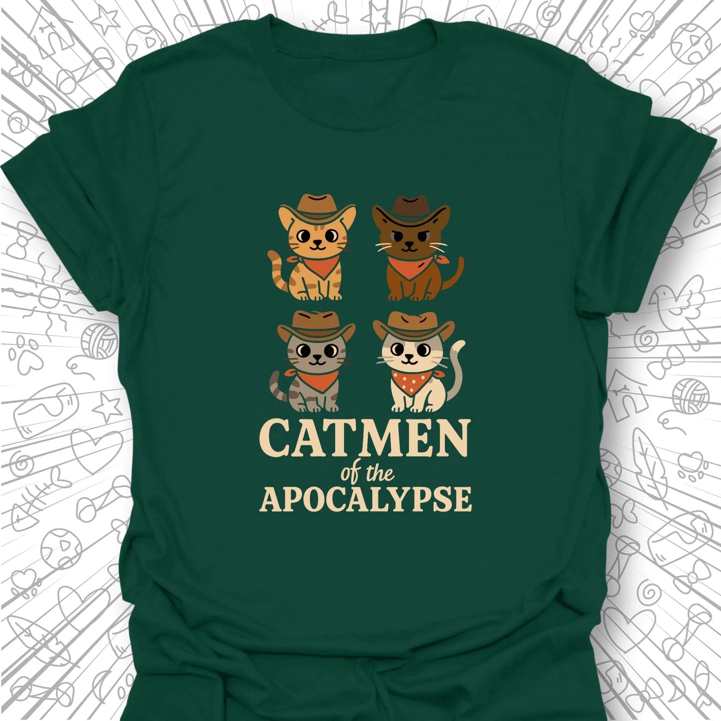 Cat-Men of the Apocalypse T-Shirt