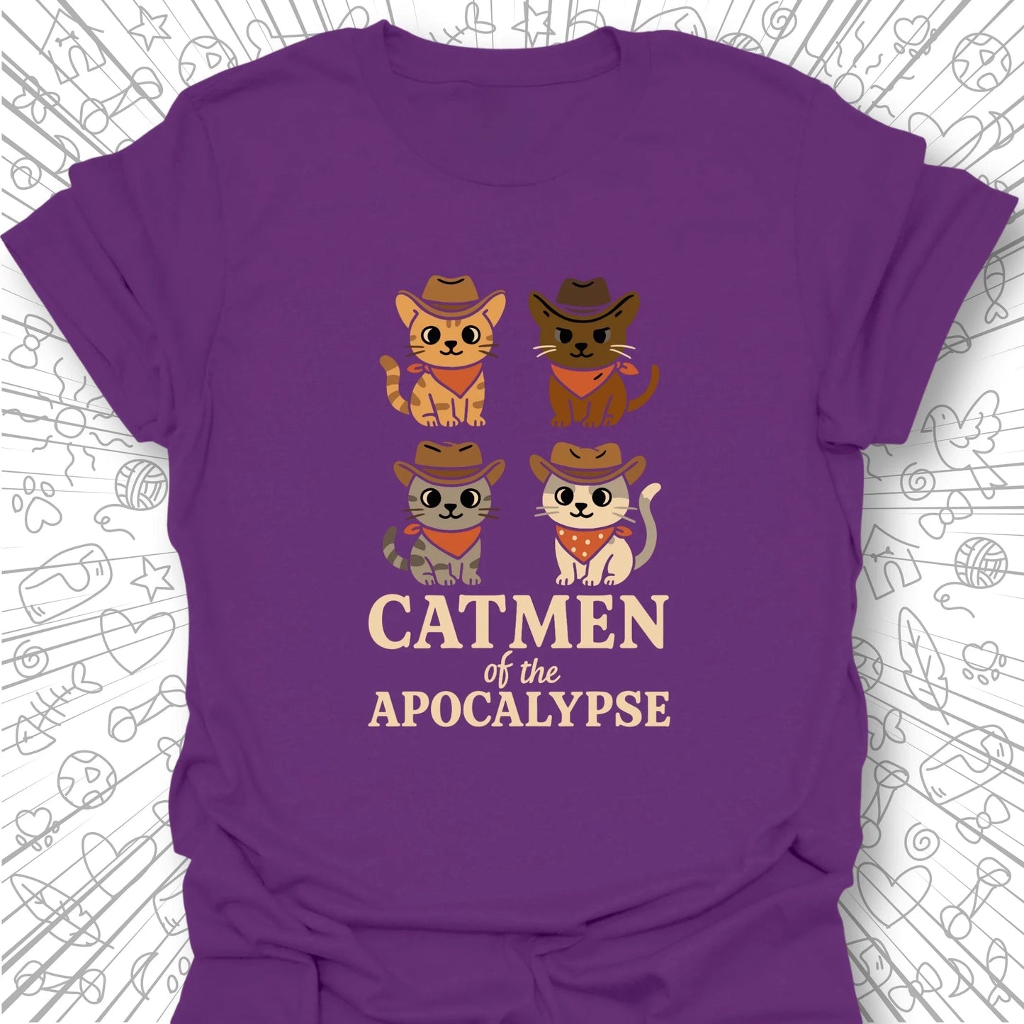 Cat-Men of the Apocalypse T-Shirt