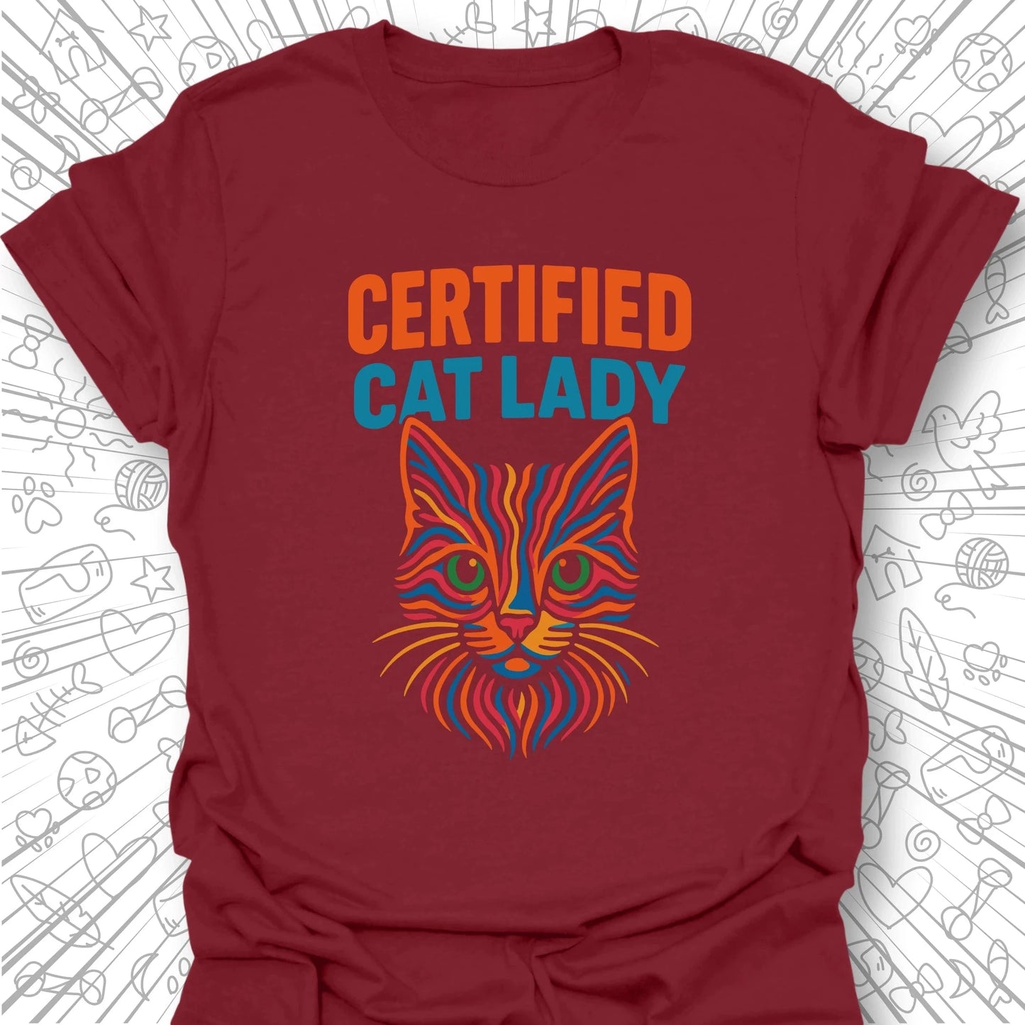 Certified Cat Lady T-Shirt