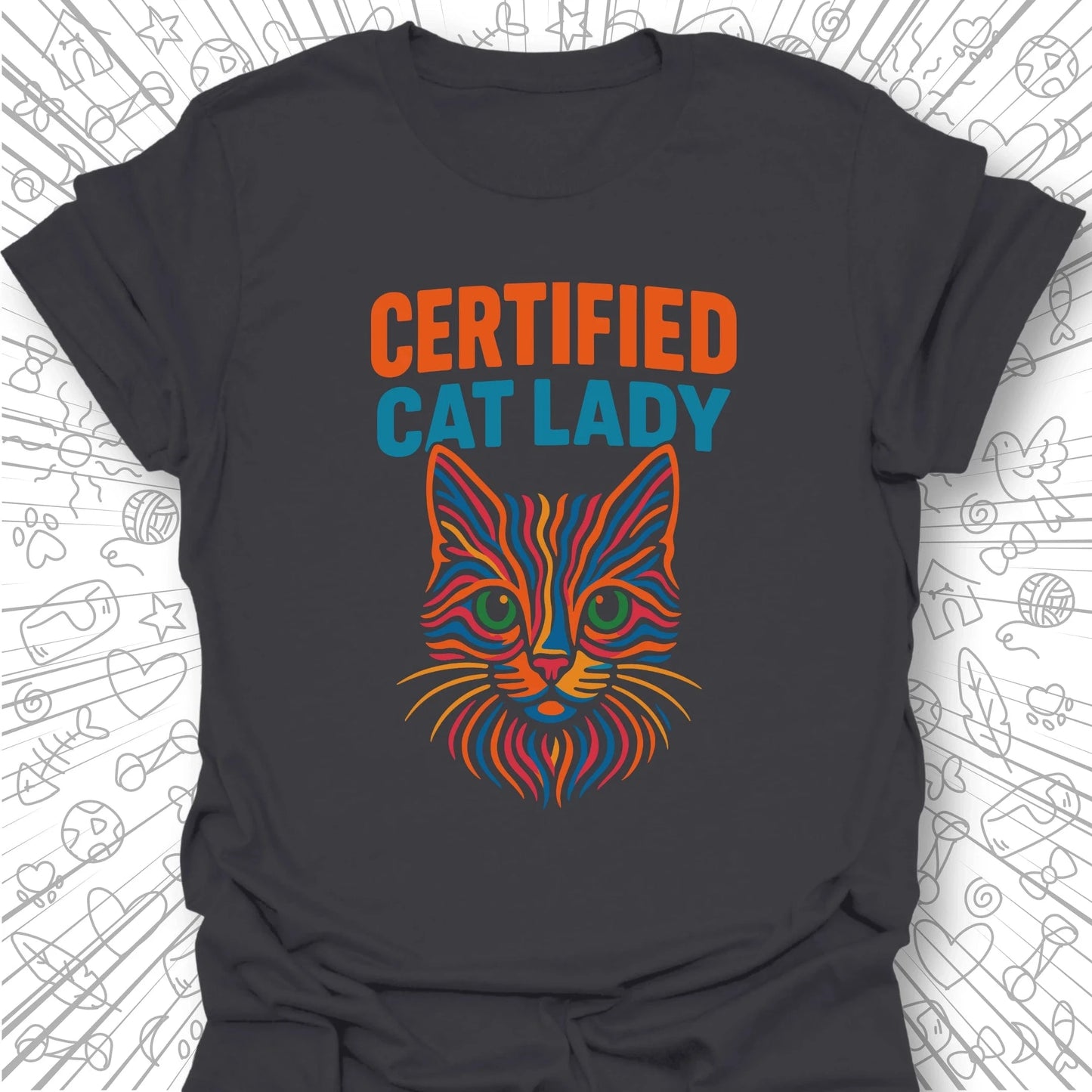 Certified Cat Lady T-Shirt