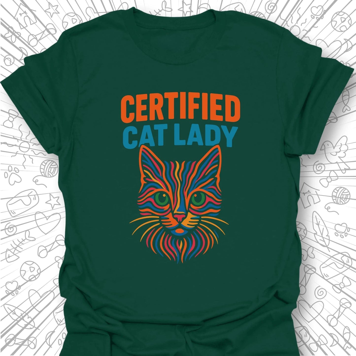 Certified Cat Lady T-Shirt