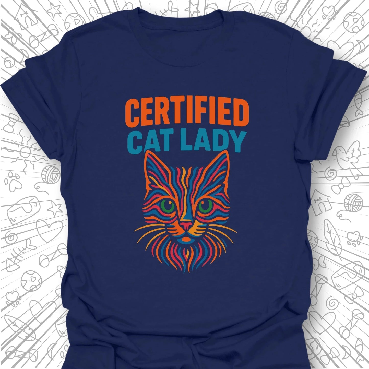 Certified Cat Lady T-Shirt