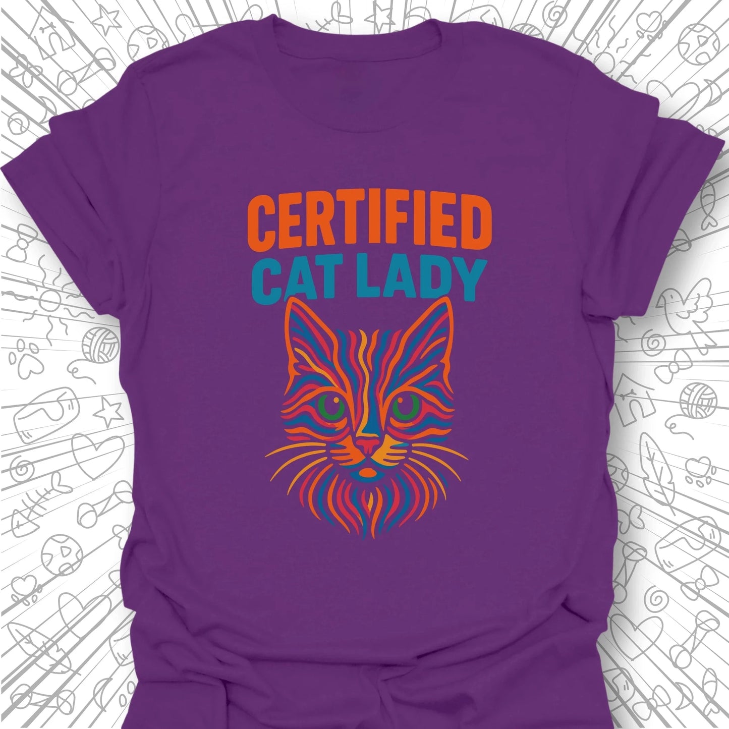 Certified Cat Lady T-Shirt