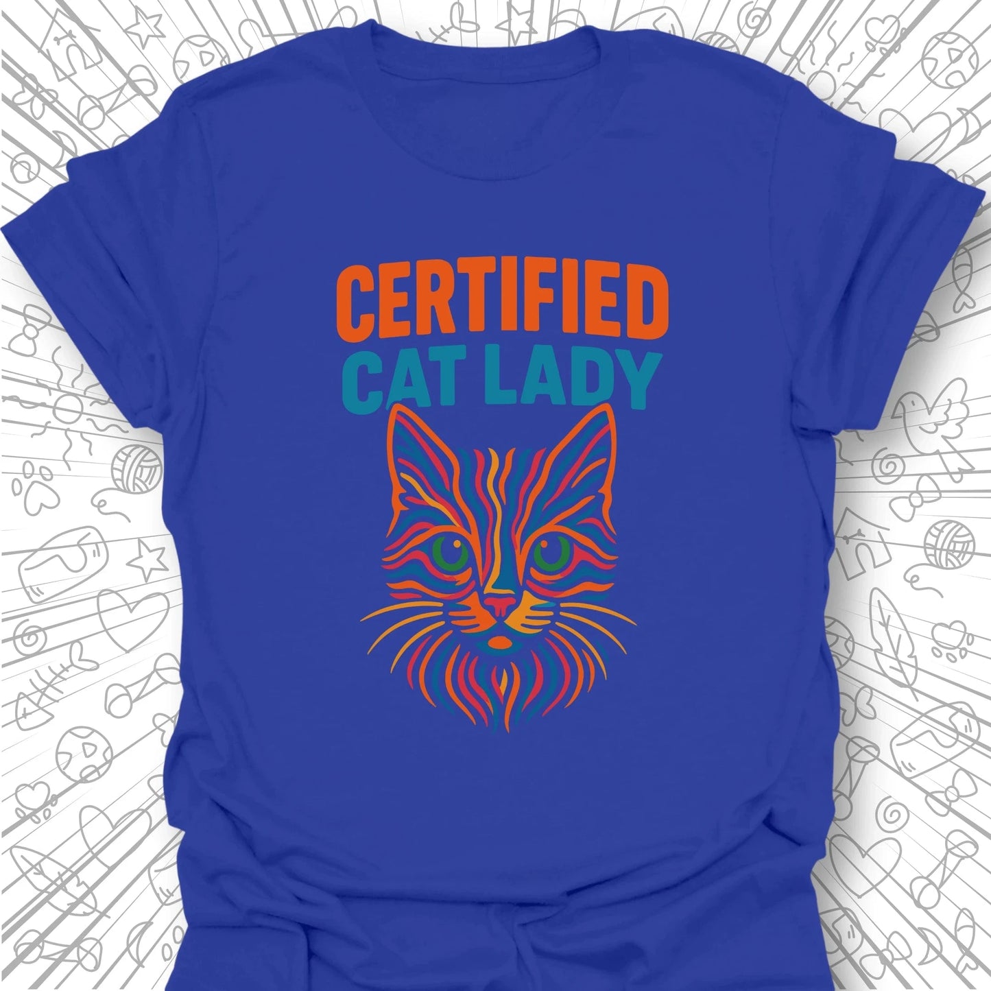 Certified Cat Lady T-Shirt