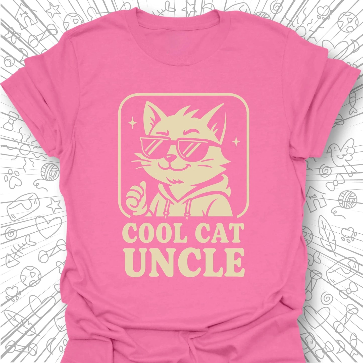 Cool Cat Uncle T-Shirt