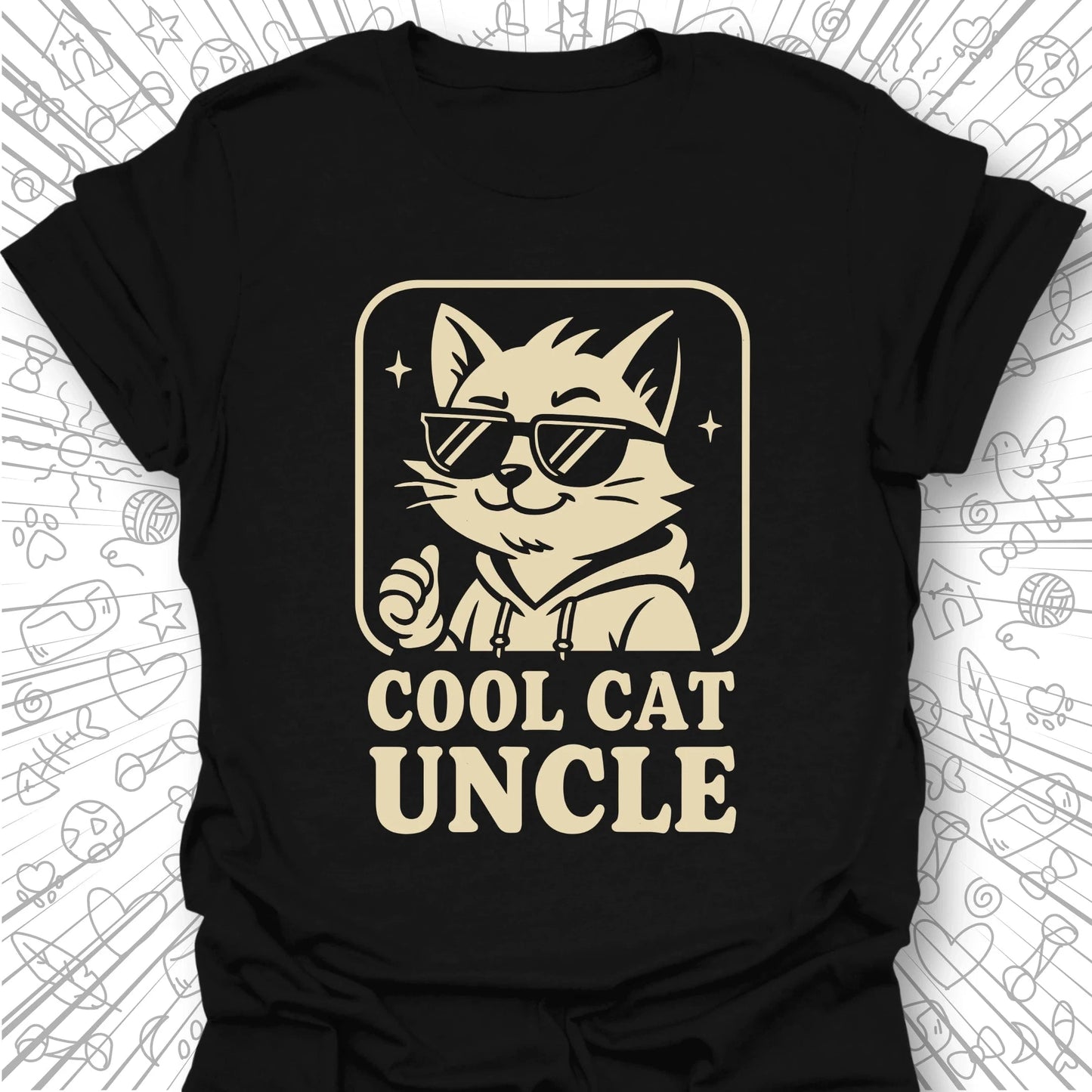 Cool Cat Uncle T-Shirt