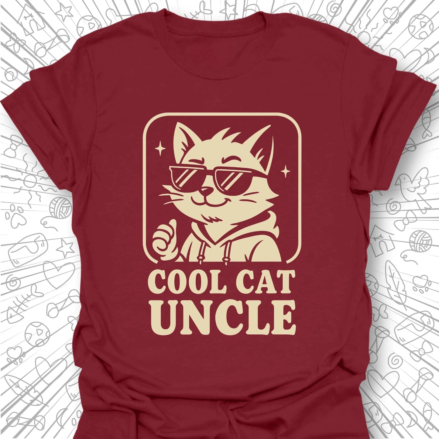 Cool Cat Uncle T-Shirt