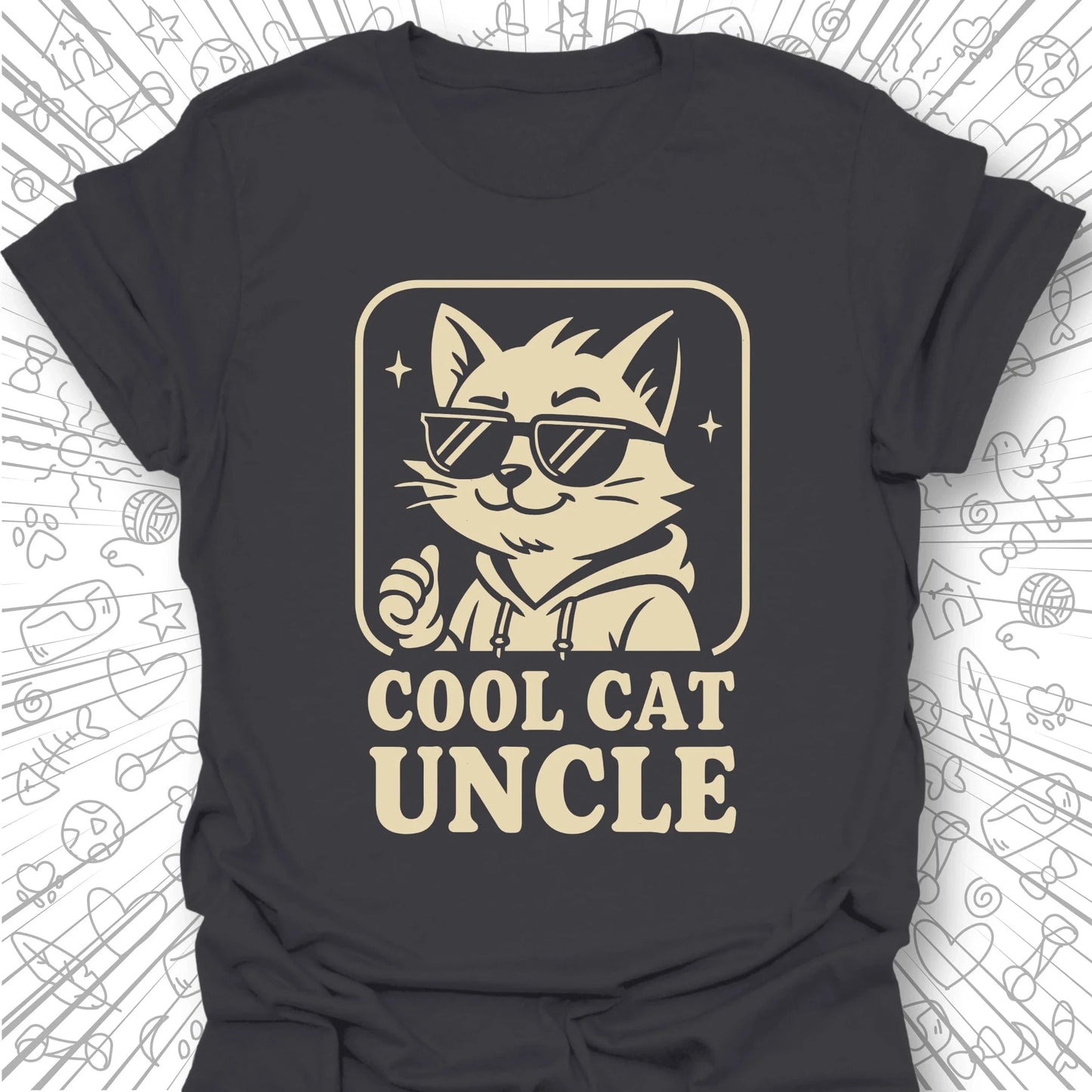 Cool Cat Uncle T-Shirt