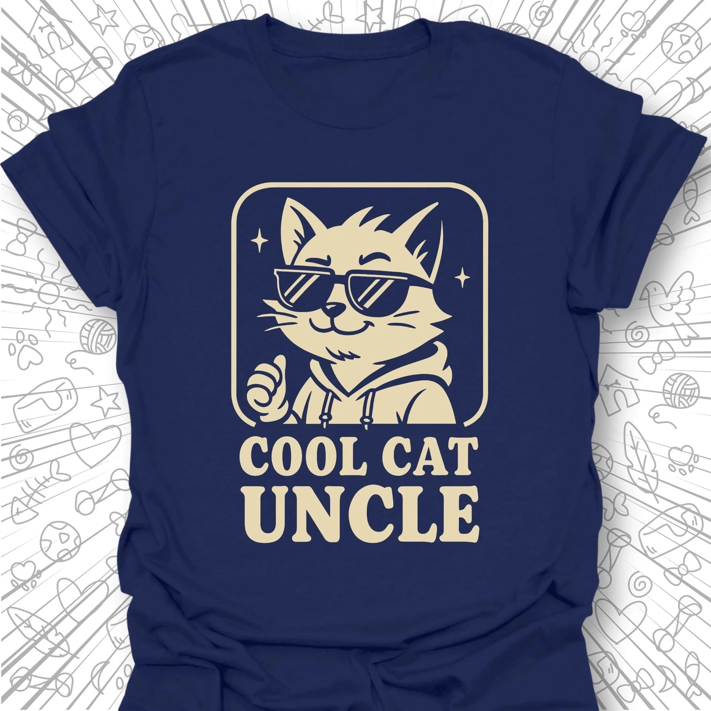 Cool Cat Uncle T-Shirt