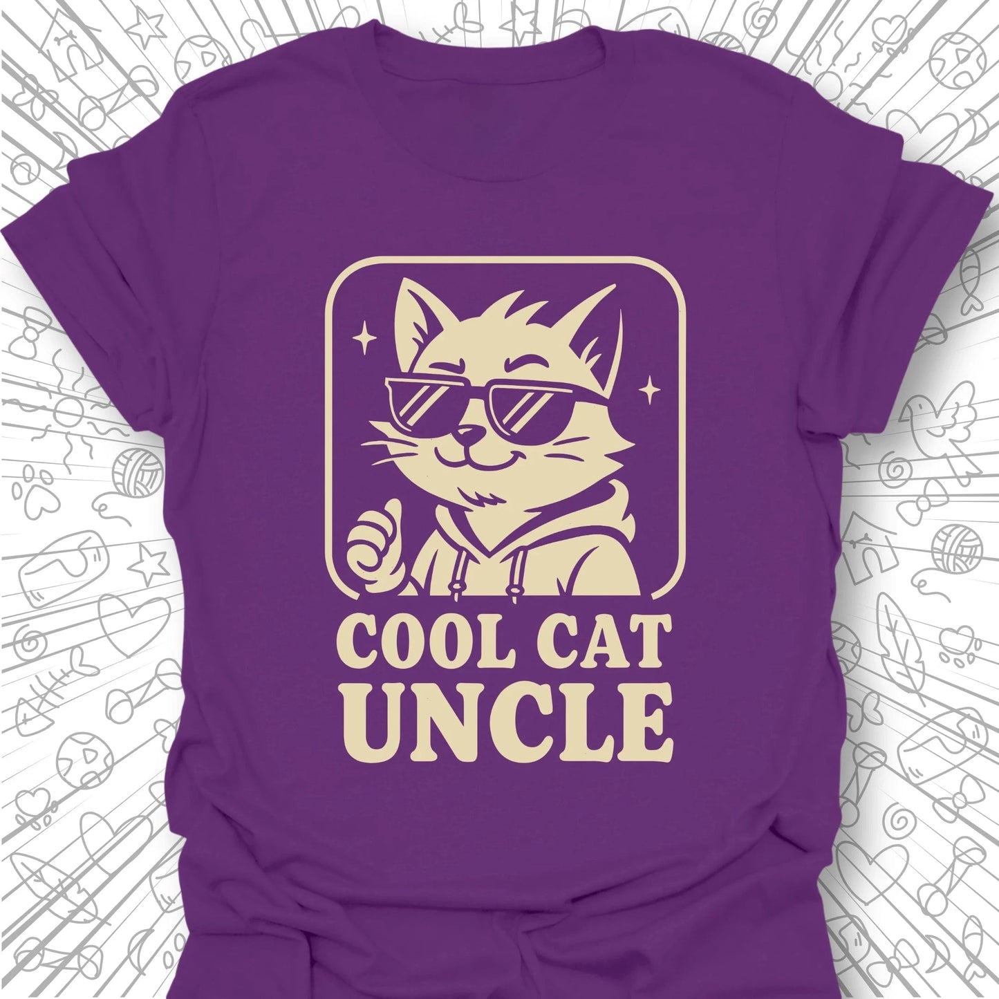 Cool Cat Uncle T-Shirt