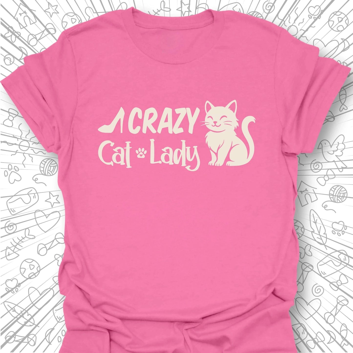 Crazy Cat Lady T-Shirt