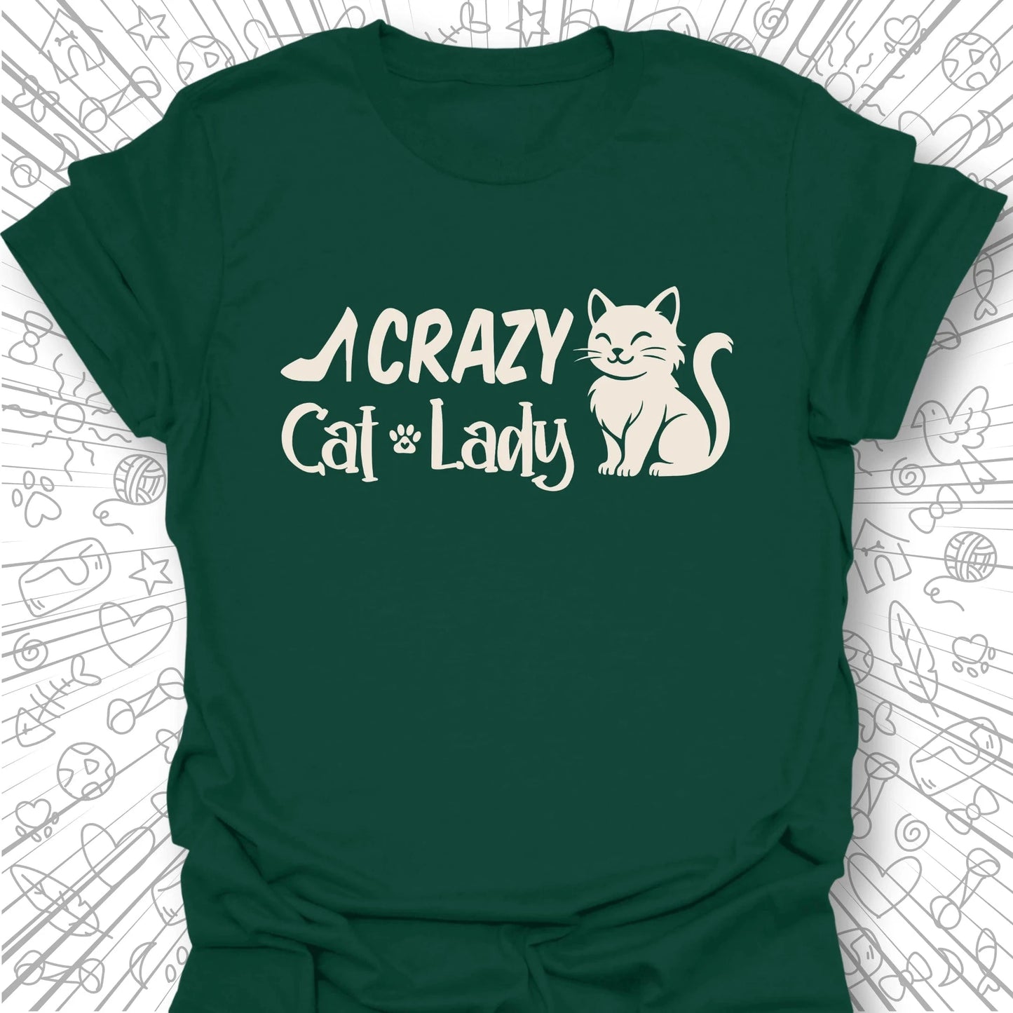 Crazy Cat Lady T-Shirt